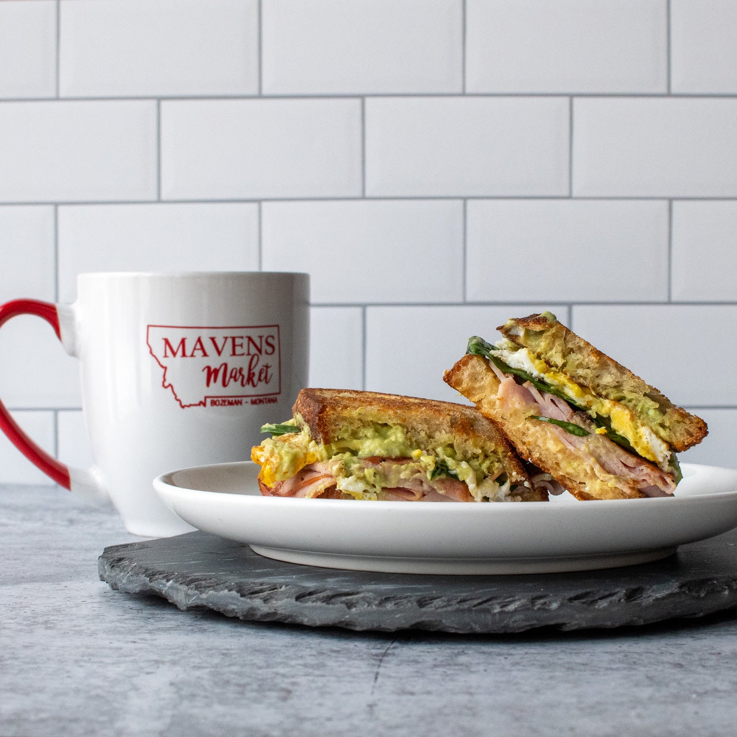 Green Eggs & Ham Eggwich Sandwich Bozeman, Montana Breakfast Mavens